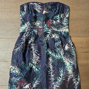 Club monaco strapless dress